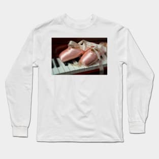 A Pair of Pink Ballet Slippers Long Sleeve T-Shirt